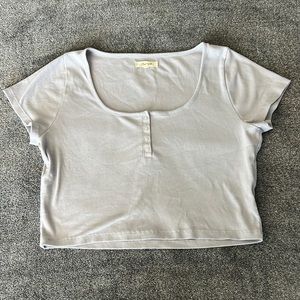 Madewell Ribbed Crop Top